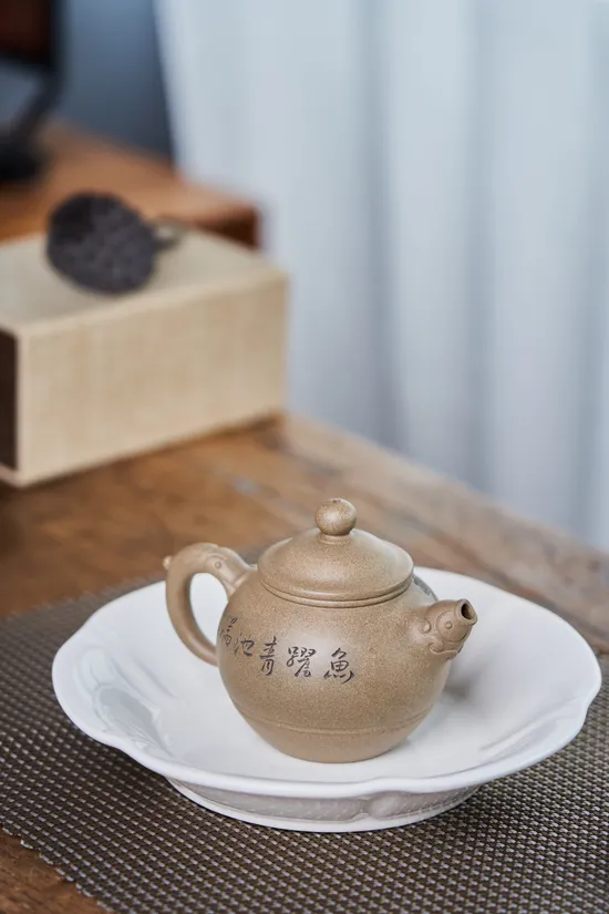 Zisha Teapots: Huang Ziying | original mine old Qingduan 6