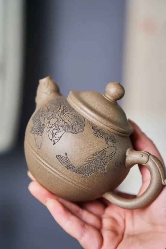 Zisha Teapots: Huang Ziying | original mine old Qingduan 7