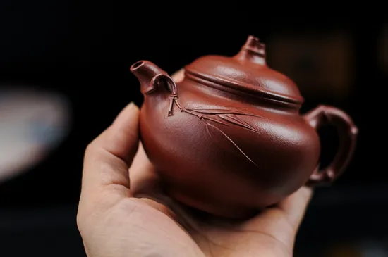 Zisha Teapots: Bamboo Spring | Old Zhu Ni 5
