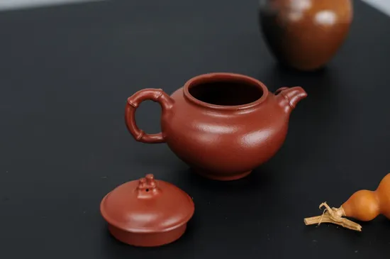 Zisha Teapots: Bamboo Spring | Old Zhu Ni 8