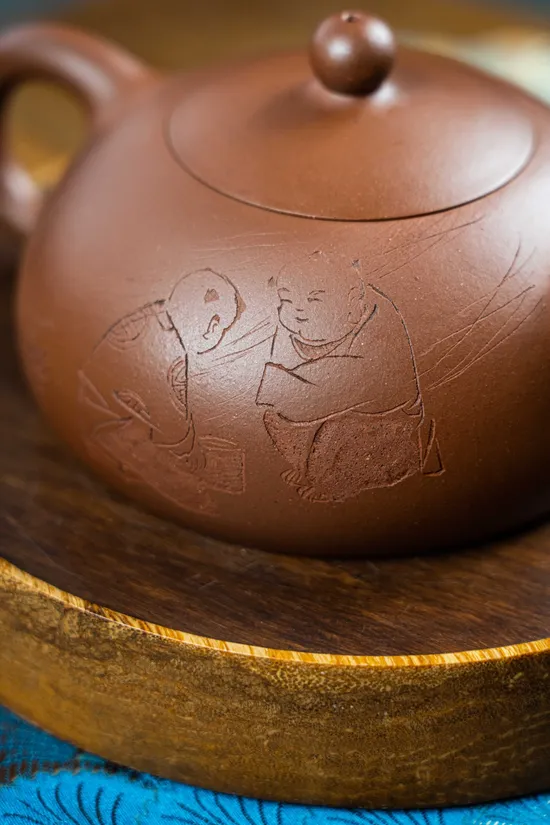 Zisha Teapots: Yuru Teapot | Dicaoqing clay 2