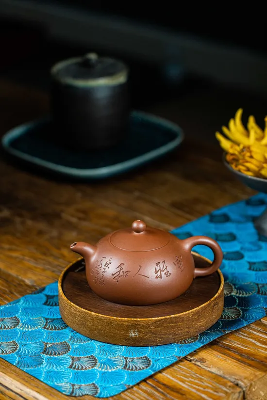 Zisha Teapots: Yuru Teapot | Dicaoqing clay 8