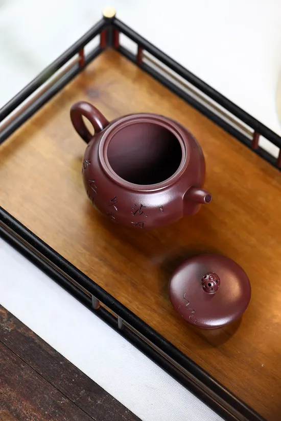 Zisha Teapots: Gao Gong Jiancang | premium old purple clay 5
