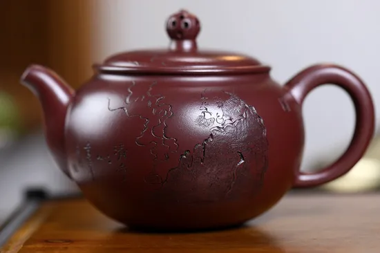 Zisha Teapots: Gao Gong Jiancang | premium old purple clay 7