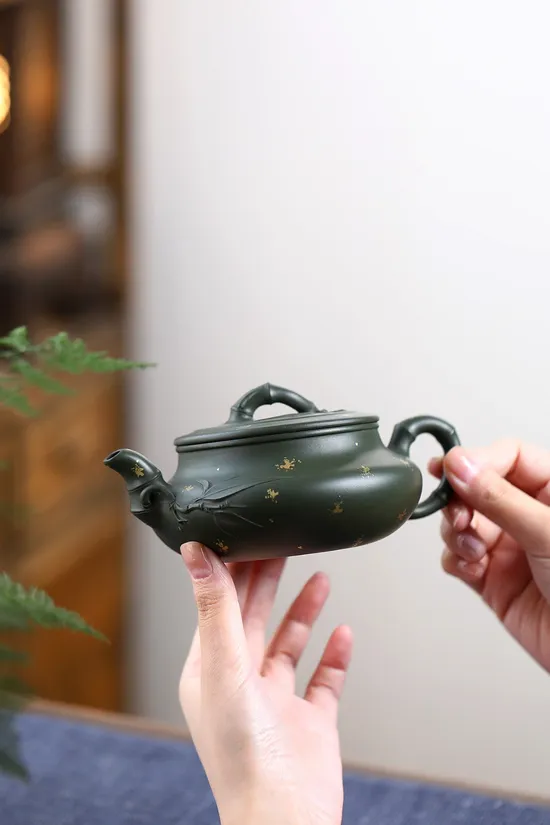 Zisha Teapots: Flat Bamboo | Jiang Yaping 2