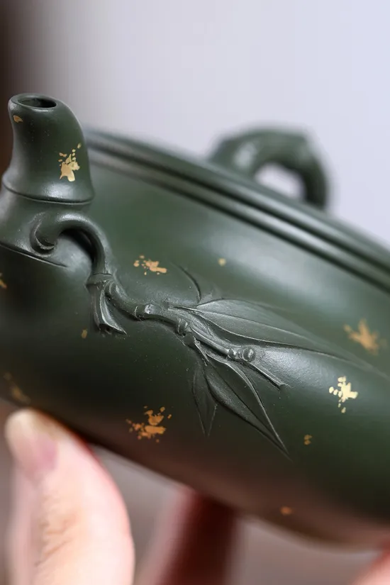 Zisha Teapots: Flat Bamboo | Jiang Yaping 8
