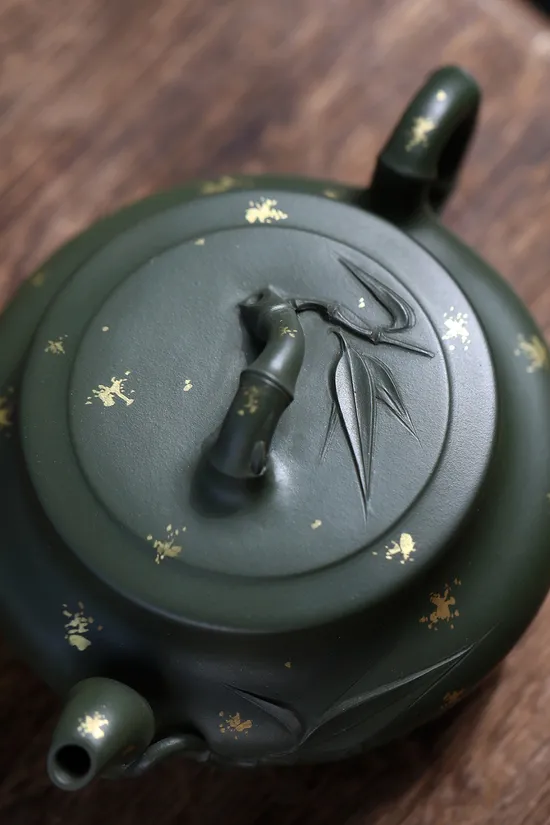 Zisha Teapots: Flat Bamboo | Jiang Yaping 9
