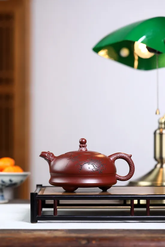 Zisha Teapots: Longxue sand clay | 90cc 2