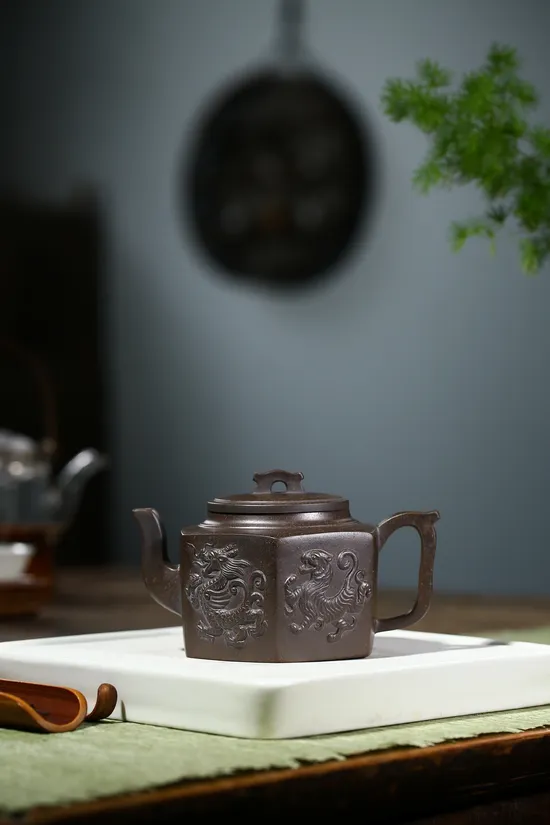 Zisha Teapots: Four Divine Beasts | Yang Junbao 4