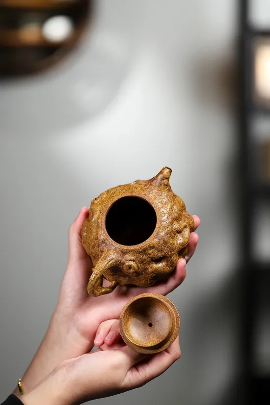 Zisha Teapots: Golden duan clay | Yang Junbao | 350cc capacity 1