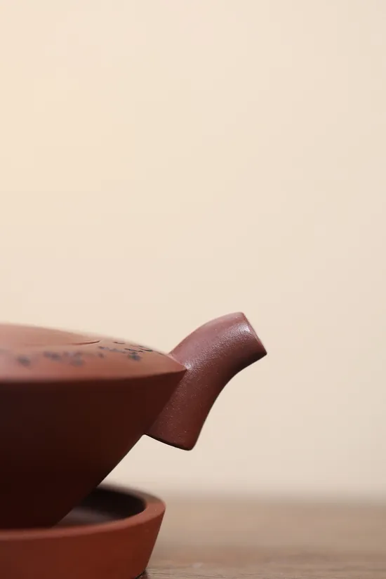 Zisha Teapots: original mine purple clay | nine-hole diamond-shaped spout 2