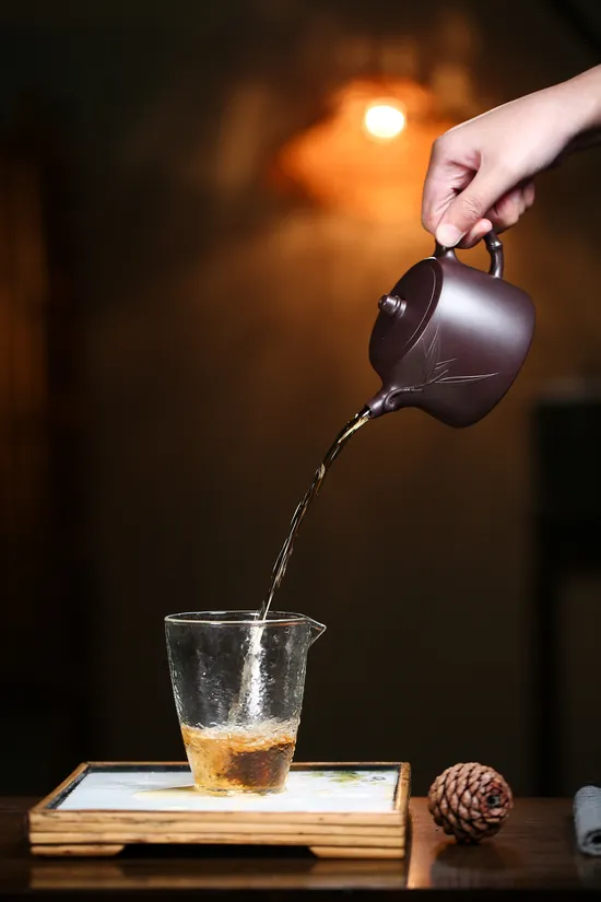 Zisha Teapots: Bamboo Knot Hand Bell | 2100 CNY 1
