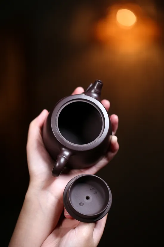 Zisha Teapots: Bamboo Knot Hand Bell | 2100 CNY 5