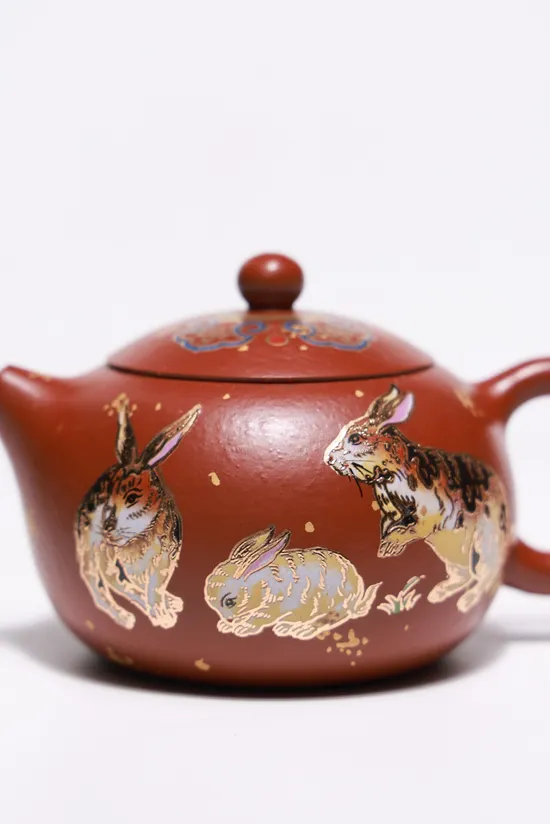 Zisha Teapots: Gu lineage Xu school | 180cc capacity 5