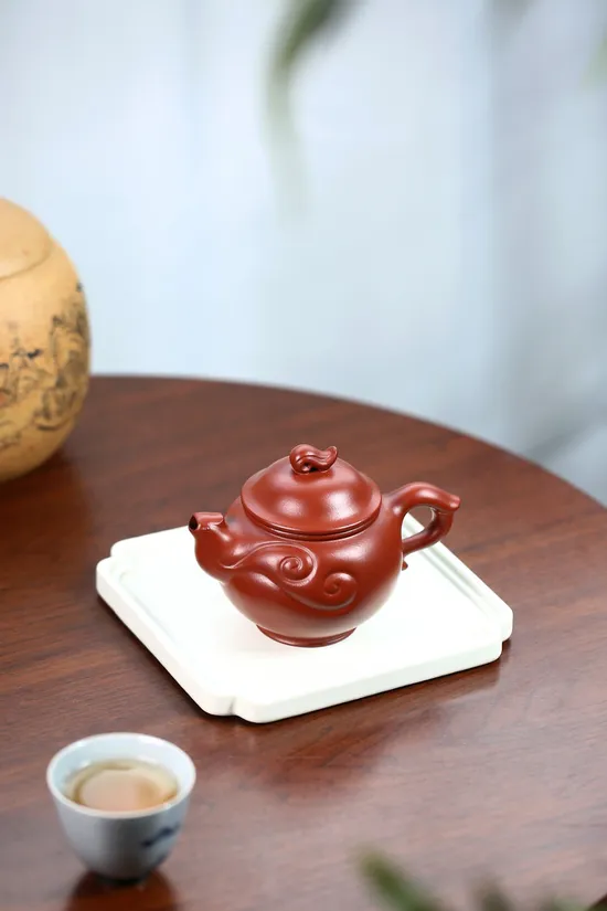 Zisha Teapots: Ruyi Phoenix Song | Da Hong Pao Clay 6