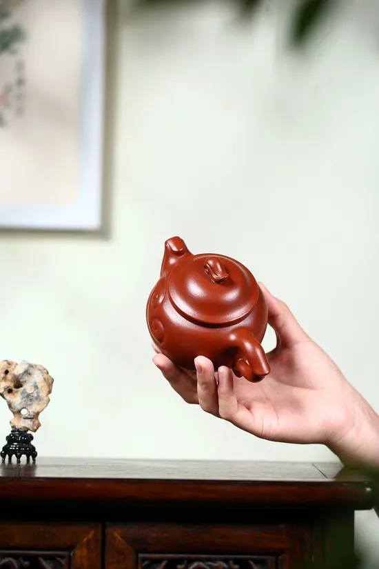Zisha Teapots: Ruyi Phoenix Song | Da Hong Pao Clay 7