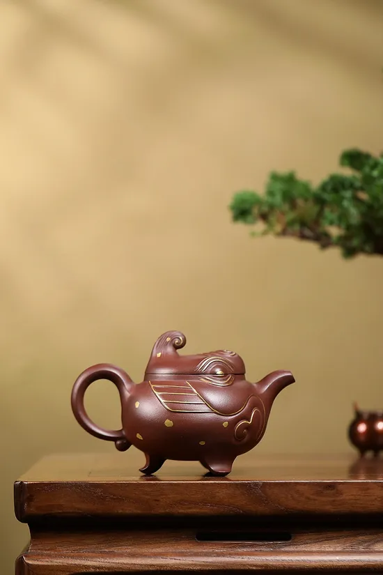 Zisha Teapots: Jiang Yaping | original old purple clay 3