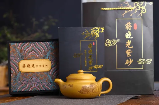Zisha Teapots: raw gold clay | National-level Artisan Jiang Xiaoguang 1