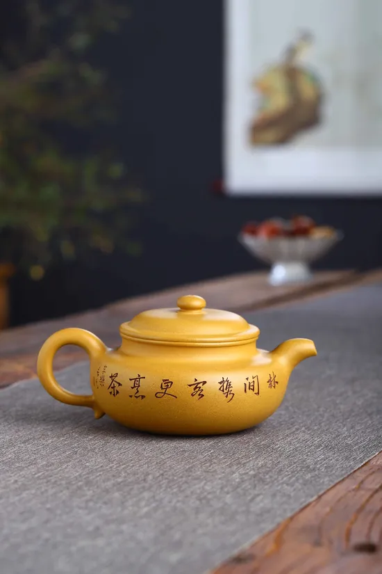 Zisha Teapots: raw gold clay | National-level Artisan Jiang Xiaoguang 5