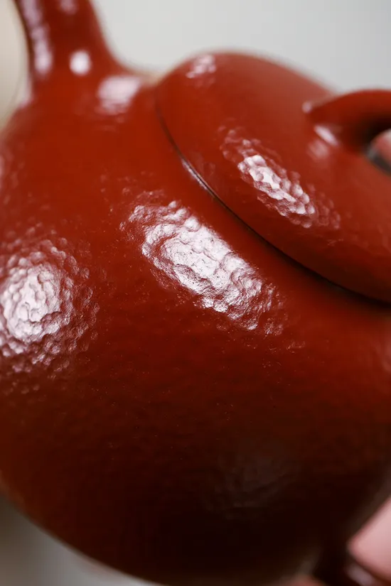 Zisha Teapots: Yang Junbao | Hammered Eggplant Segment 2