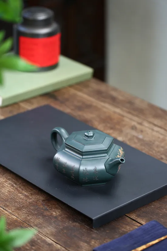 Zisha Teapots: Min Guo Green | 500cc capacity 3