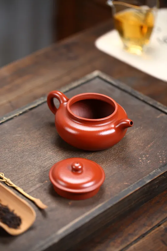 Zisha Teapots: Qi Zhijun | Da Hong Pao clay 3