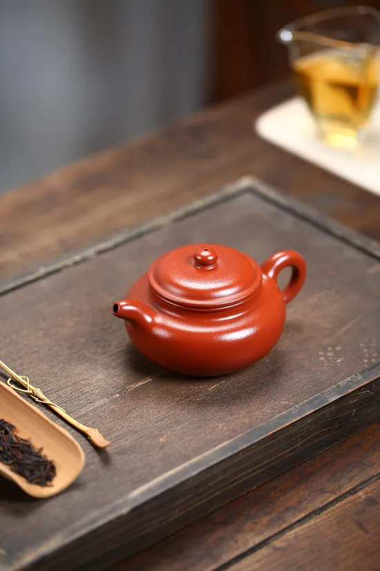 Zisha Teapots: Qi Zhijun | Da Hong Pao clay 8