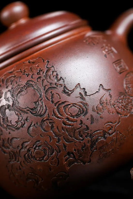 Zisha Teapots: Shen Yinhua | dragon bone golden sand 2