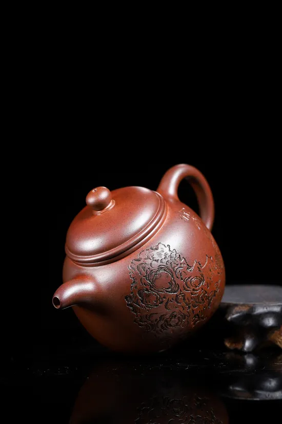 Zisha Teapots: Shen Yinhua | dragon bone golden sand 7