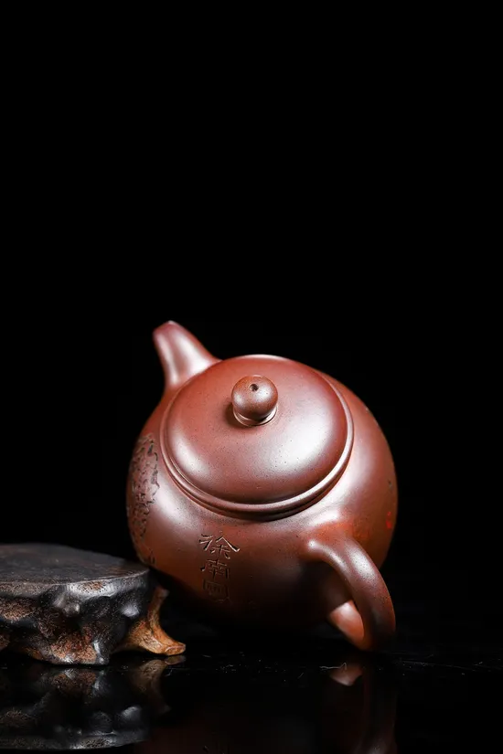 Zisha Teapots: Shen Yinhua | dragon bone golden sand 8