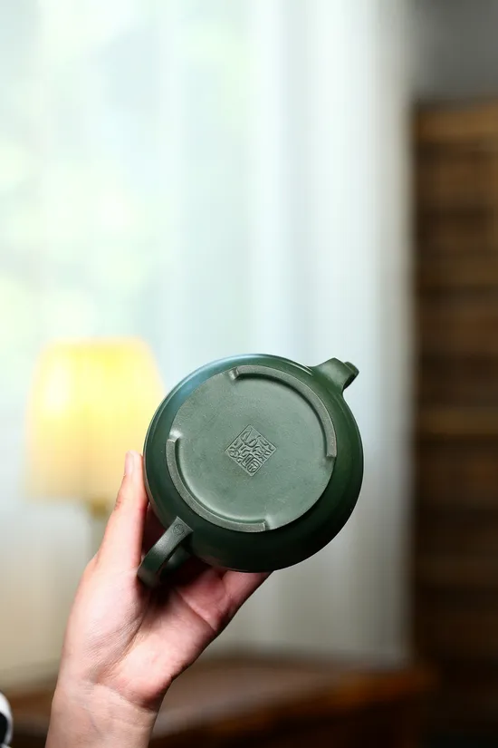 Zisha Teapots: rare green clay | Xu Liuming 6