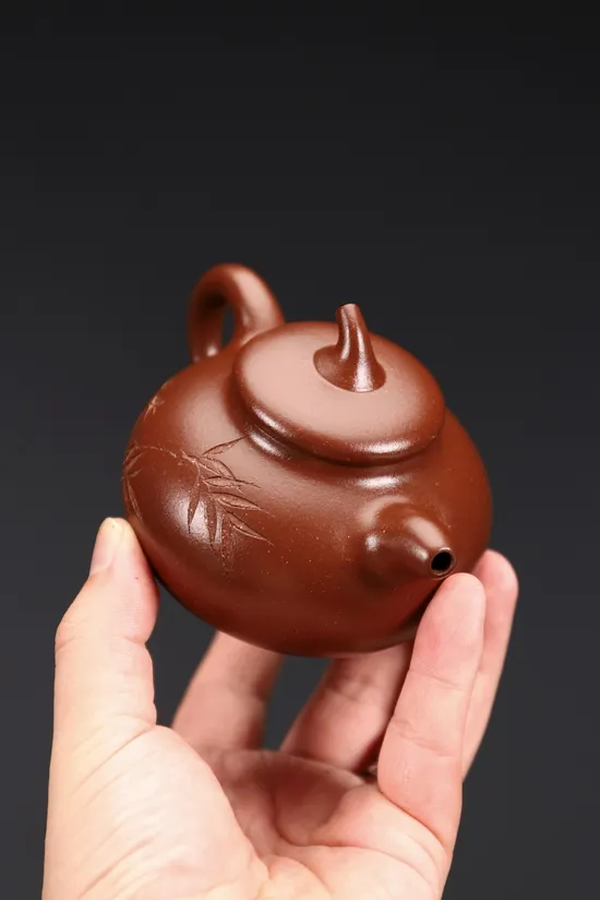 Zisha Teapots: Eggplant Segment | 1200 CNY 5