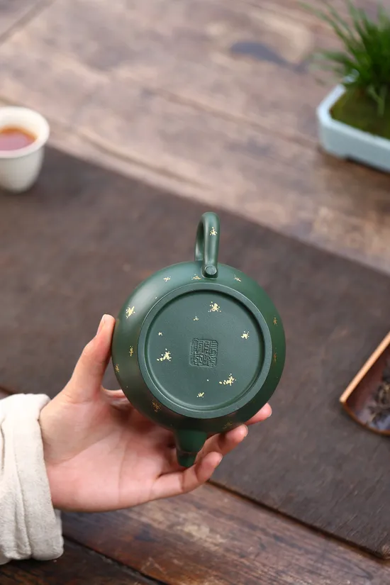 Zisha Teapots: CNY 2100 | Zhang Anjun | Sumatra celadon clay 2