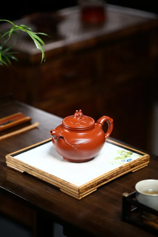 Zisha Teapots: Bamboo Stamen | 3300 CNY 4