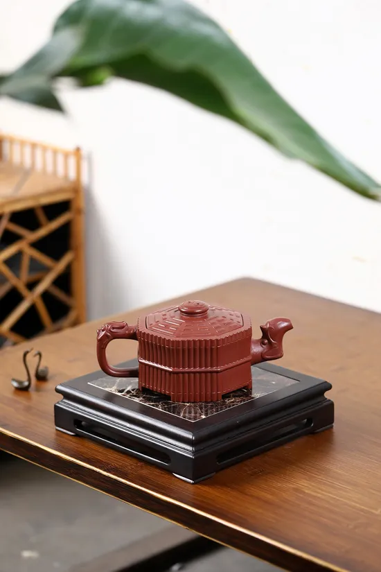Zisha Teapots: Eight-Sided Dragon Head | 3000 CNY 3