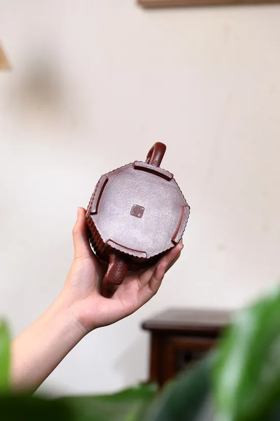 Zisha Teapots: Eight-Sided Dragon Head | 3000 CNY 5