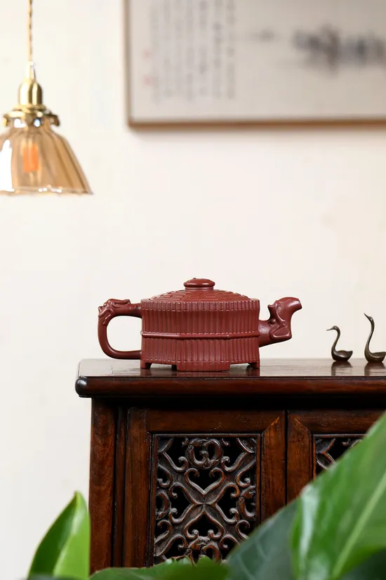 Zisha Teapots: Eight-Sided Dragon Head | 3000 CNY 6