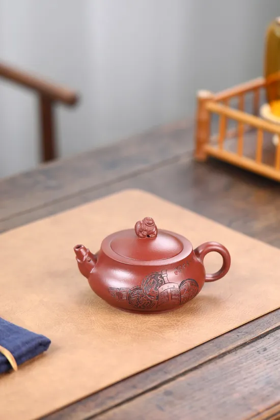 Zisha Teapots: Wanxiang Gengxin | dicaoqing 5