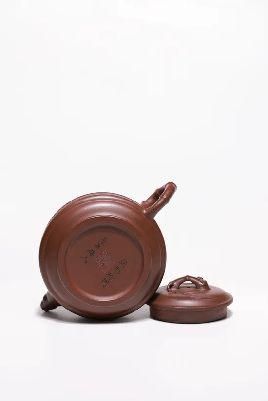 Zisha Teapots: Bamboo Drum Set | 6600 CNY 1