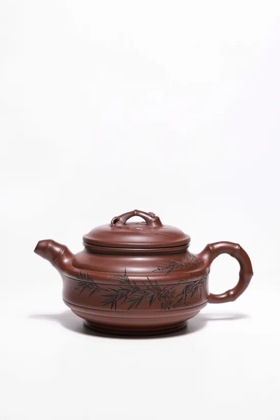 Zisha Teapots: Bamboo Drum Set | 6600 CNY 7