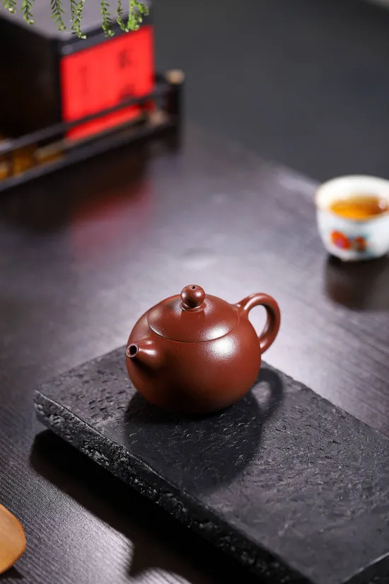 Zisha Teapots: Xishi-style | 200cc capacity | Huanglong Mountain clay 1
