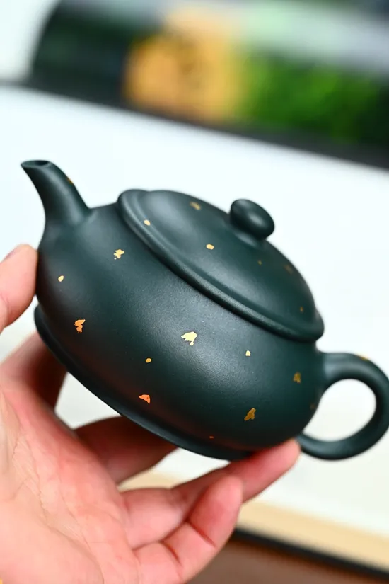 Zisha Teapots: Sumatra blue clay | seven-hole spout 1