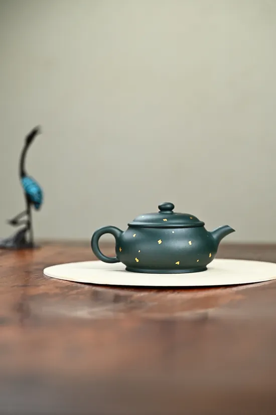 Zisha Teapots: Sumatra blue clay | seven-hole spout 7