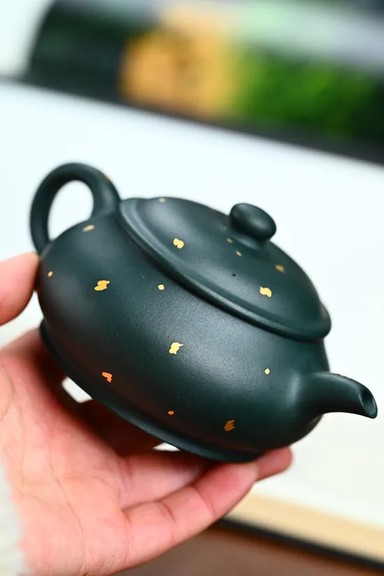 Zisha Teapots: Sumatra blue clay | seven-hole spout 8