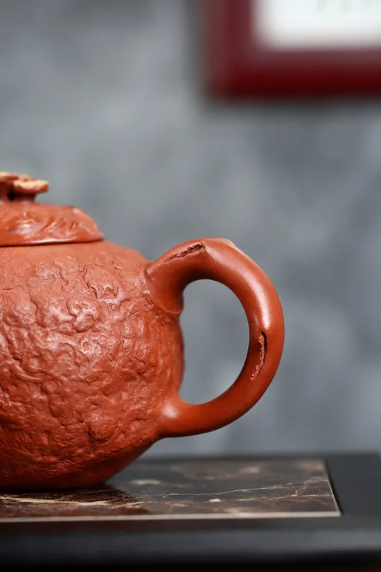 Zisha Teapots: Da Hong Pao clay | 400cc capacity 4