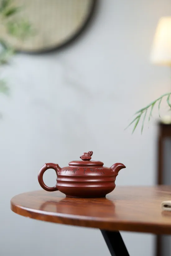 Zisha Teapots: Dragon's Blood clay | Yuan Lianyun | 350ml 1