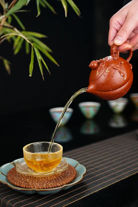 Zisha Teapots: Hui Haihua | Mengchen Old Vermilion Clay | Shoutao 5