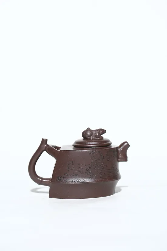 Zisha Teapots: original old purple clay | 270cc 1