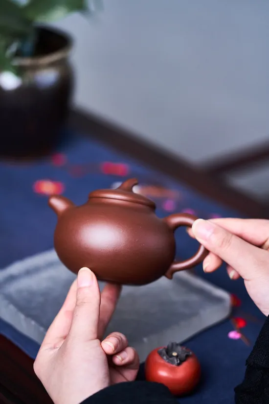 Zisha Teapots: original old purple clay | Master Fan 5