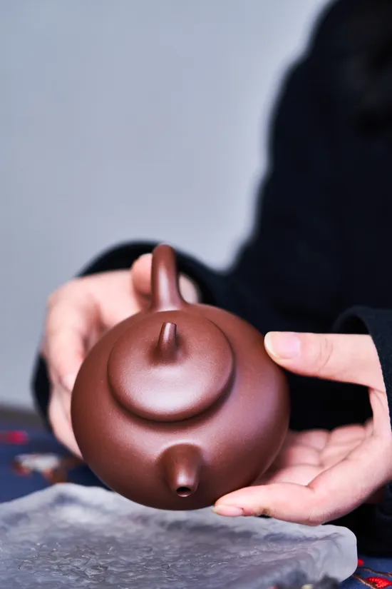 Zisha Teapots: original old purple clay | Master Fan 6